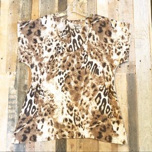 Show Me Your Mumu cheetah print top